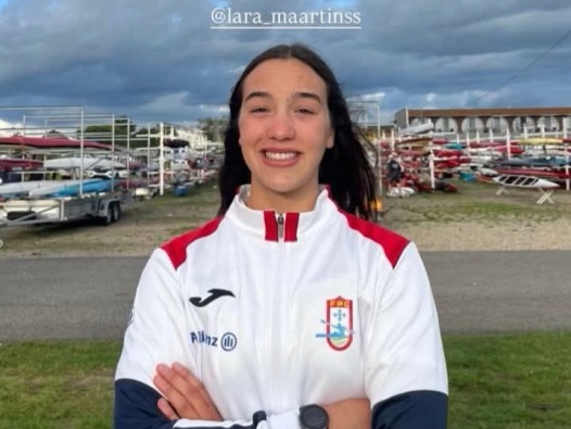 LARA MARTINS BRILHA  NO  OLYMPIC HOPES