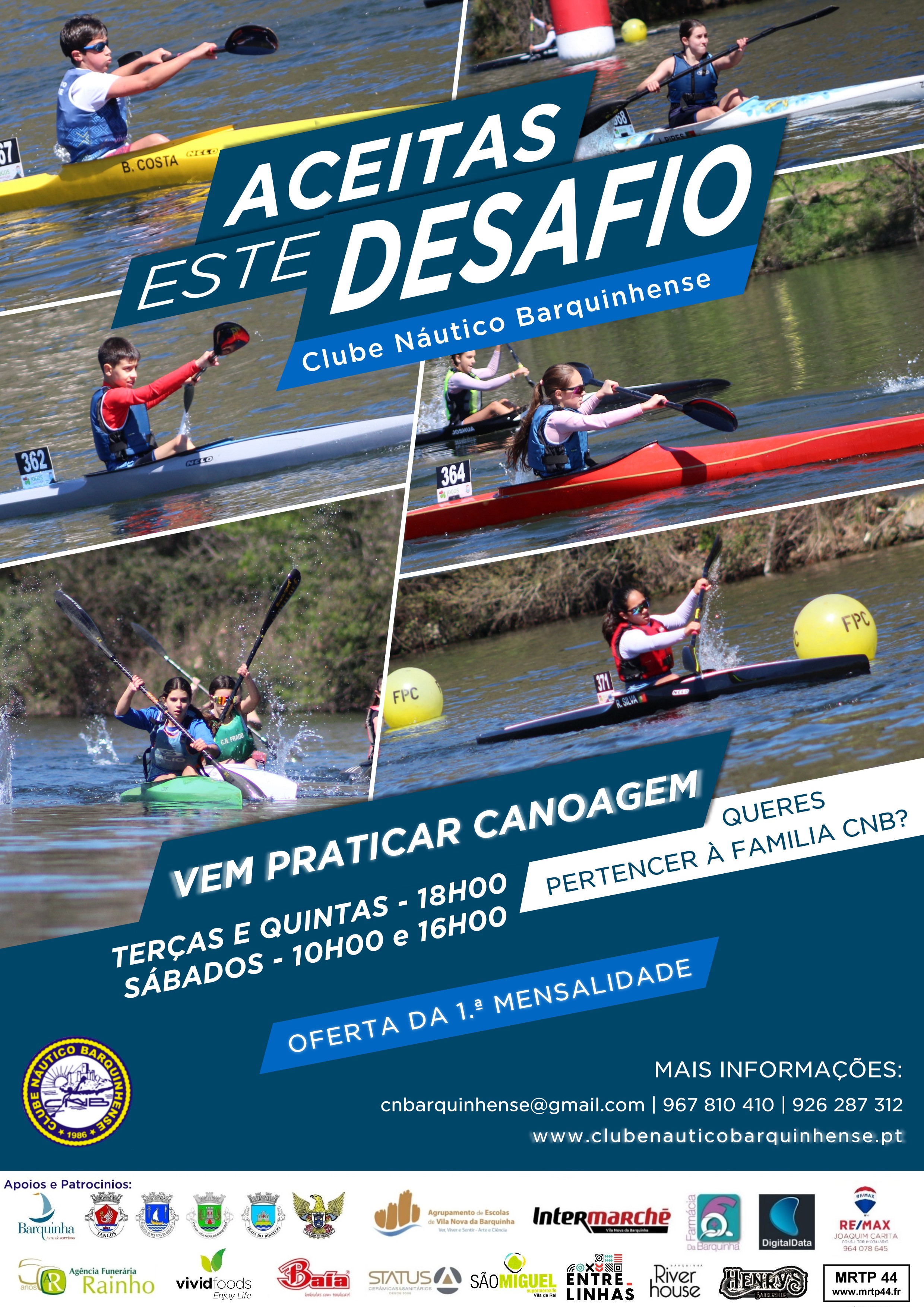 Vem Praticar Canoagem 2025